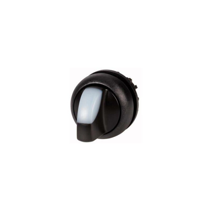 216834 M22s-wlk3-w Bouton Sélecteur Collerette Plastique Levier Noir 1 Pc(s) Q222352 - Eaton