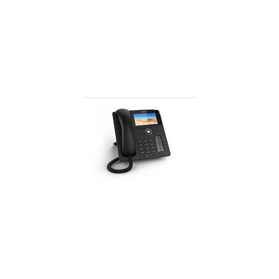 D785 IP Phone Snom - Téléphone IP Noir 12 Lignes