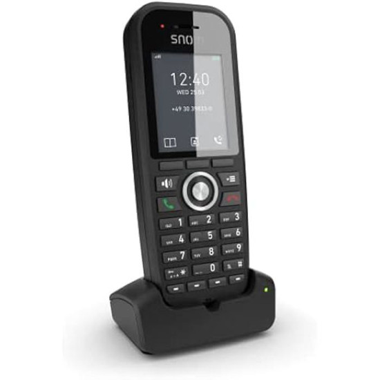 Téléphone portable et fixe sans fil IP-DECT Snom M30 avec grand écran couleur et qualité audio cristalline