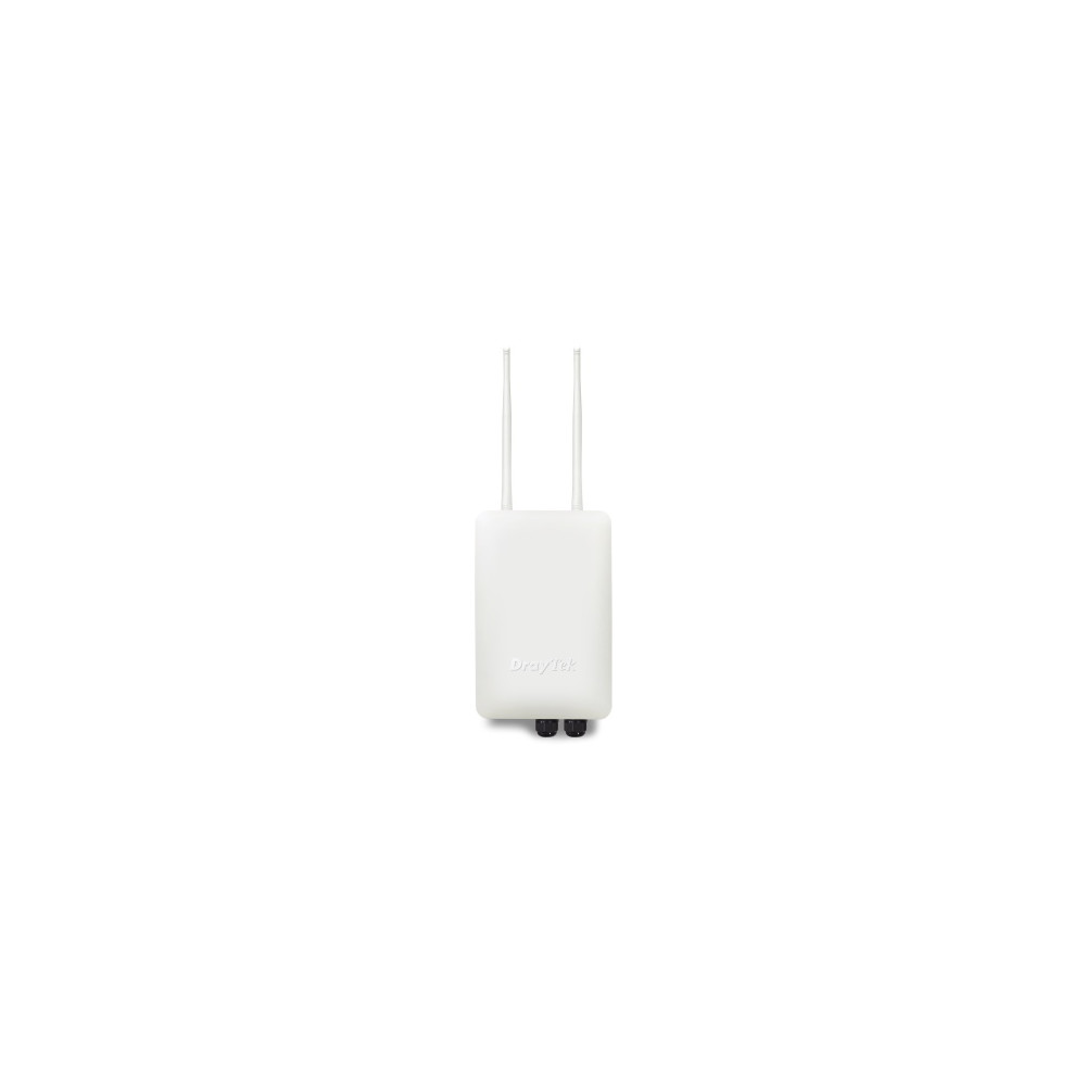 DrayTek VigorAP 918R 866 Mbit/s Blanc Connexion Ethernet, supportant l'alimentation via ce port (PoE) - Neuf
