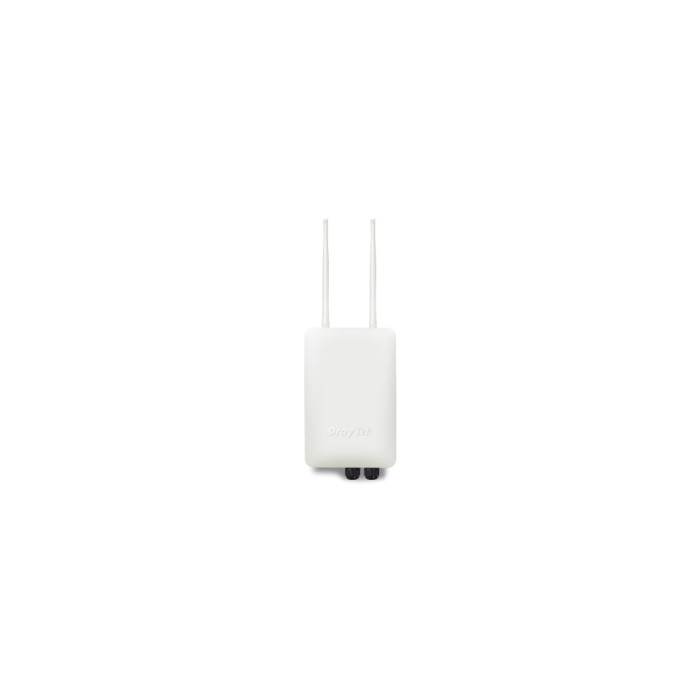 DrayTek VigorAP 918R 866 Mbit/s Blanc Connexion Ethernet, supportant l'alimentation via ce port (PoE) - Neuf
