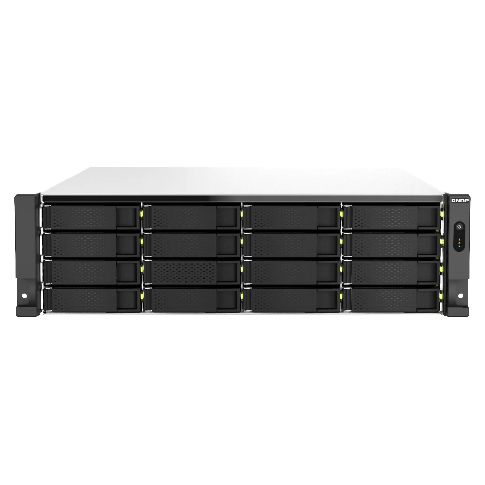 QNAP TS-H2287XU-RP - Serveur NAS - 22 Baies - rack-montable - SATA 6Gb/s - RAID 0, 1, 5, 6, 10, 50, 60, JBOD - RAM 64 Go - 2.5 G