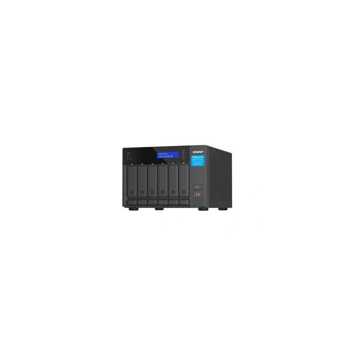TVS-H674 - Serveur NAS - 6 Baies - SATA 6Gb/s - RAID JBOD, 0, 1, 5, 6, 10, 50, TM, RAID TP - RAM 16 Go - Gigabit Ethernet / 2.5 