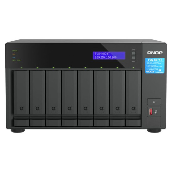 QNAP 8-bay QuTS hero NAS i7 12