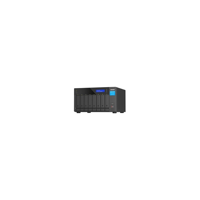 TVS-H874 - Serveur NAS - 8 Baies - SATA 6Gb/s - RAID 0, 1, 5, 6, 10, 50, 60, TM, RAID TP - RAM 64 Go - 2.5 Gigabit Ethernet / 10