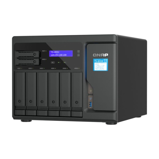 Serveur NAS QNAP TS-855X-8G - Performance et Fiabilité