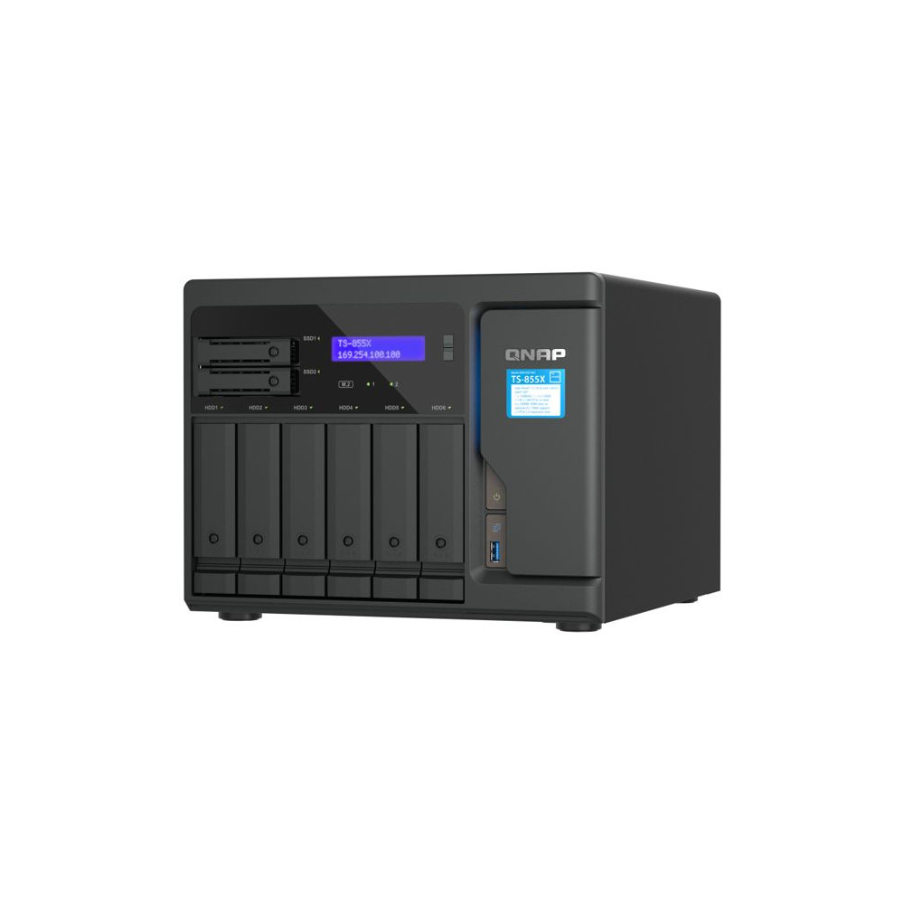Serveur NAS QNAP TS-855X-8G - Performance et Fiabilité