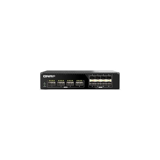 QSW-M7308R-4X - Commutateur - Géré - 4 x 100 Gigabit QSFP28 + 8 x 25 Gigabits SFP28 - Montable sur rack