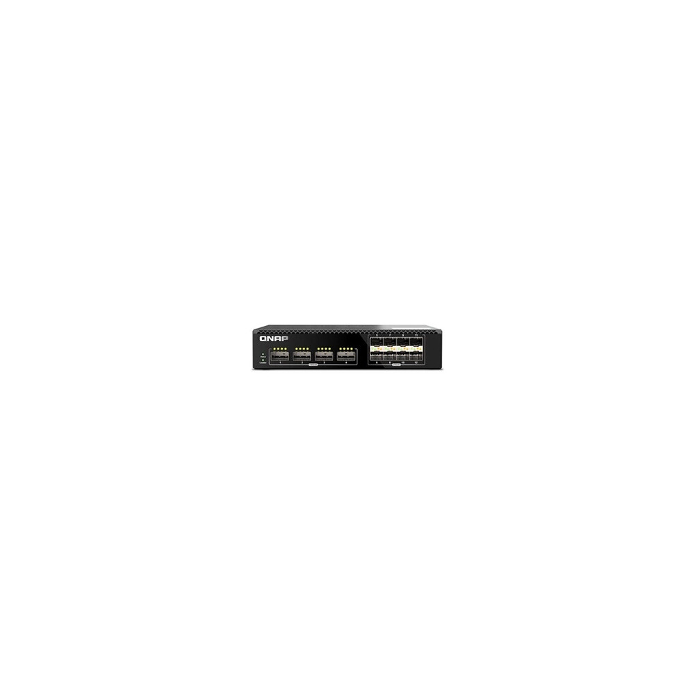 QSW-M7308R-4X - Commutateur - Géré - 4 x 100 Gigabit QSFP28 + 8 x 25 Gigabits SFP28 - Montable sur rack