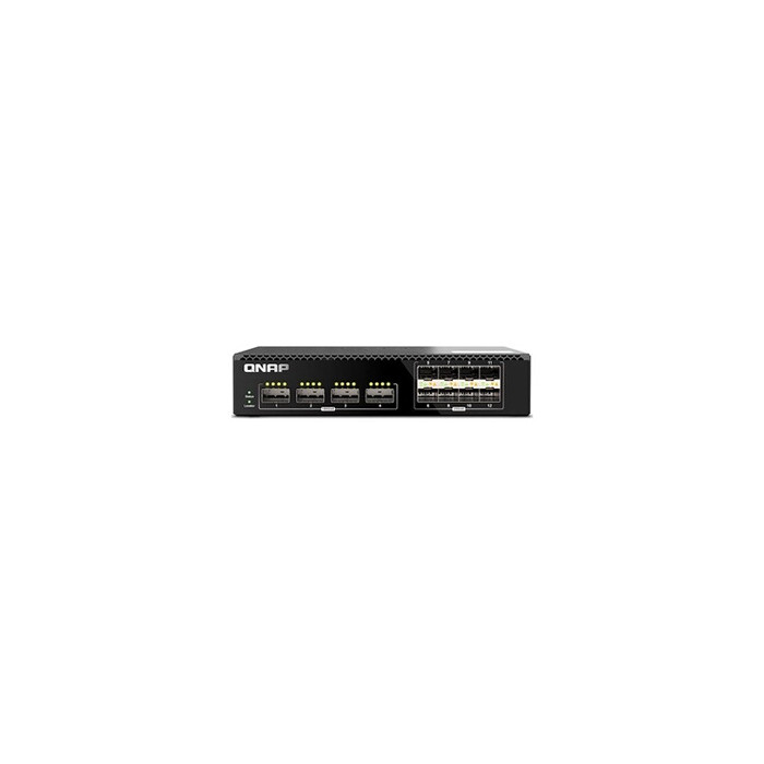 QSW-M7308R-4X - Commutateur - Géré - 4 x 100 Gigabit QSFP28 + 8 x 25 Gigabits SFP28 - Montable sur rack
