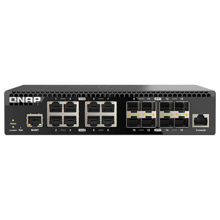 QNAP QSW-M3216R-8S8T - Switch 10 GbE 16 Ports