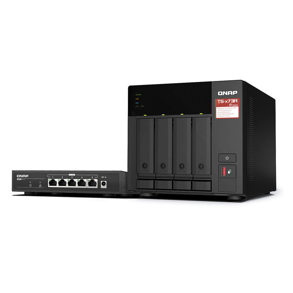 QNAP TS-473A-SW5T - Serveur NAS 4 Baies