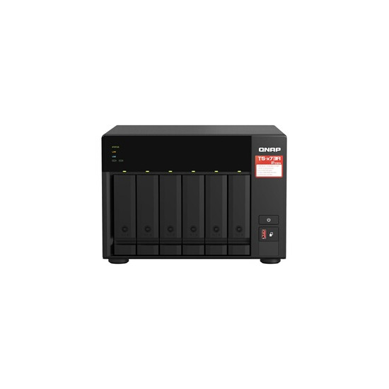 TS-673A - Serveur NAS - 6 Baies - SATA 6Gb/s - RAID JBOD, 0, 1, 10, 50, 60, 5, 6 - RAM 8 Go - 2.5 Gigabit Ethernet - iSCSI suppo