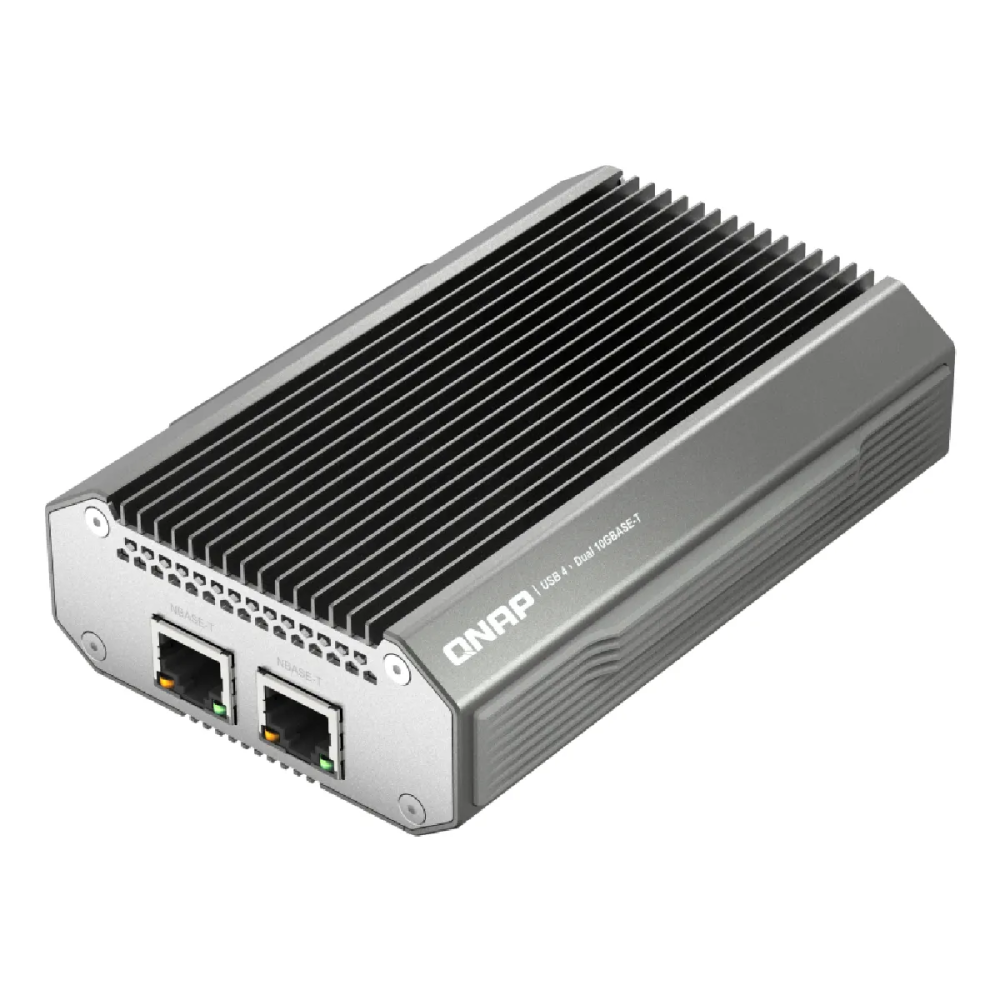 QNAP QNA-UC10G2T - Adaptateur réseau - USB4 / Thunderbolt 4 - 10Gb Ethernet x 2