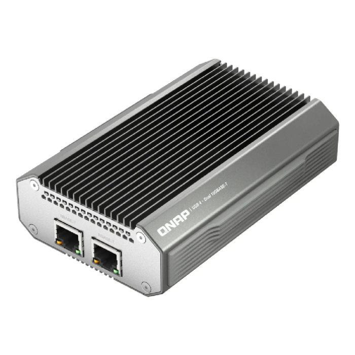 QNAP QNA-UC10G2T - Adaptateur réseau - USB4 / Thunderbolt 4 - 10Gb Ethernet x 2