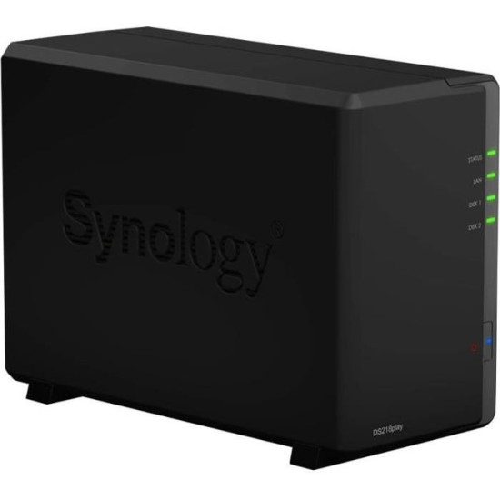 Serveur NAS Synology DS218play - 2 Baies