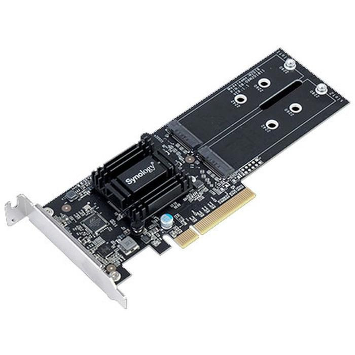 Adaptateur M.2 vers PCI - SYNOLOGY - M2D18 - Noir - PCIe - 2280/2260/2242
