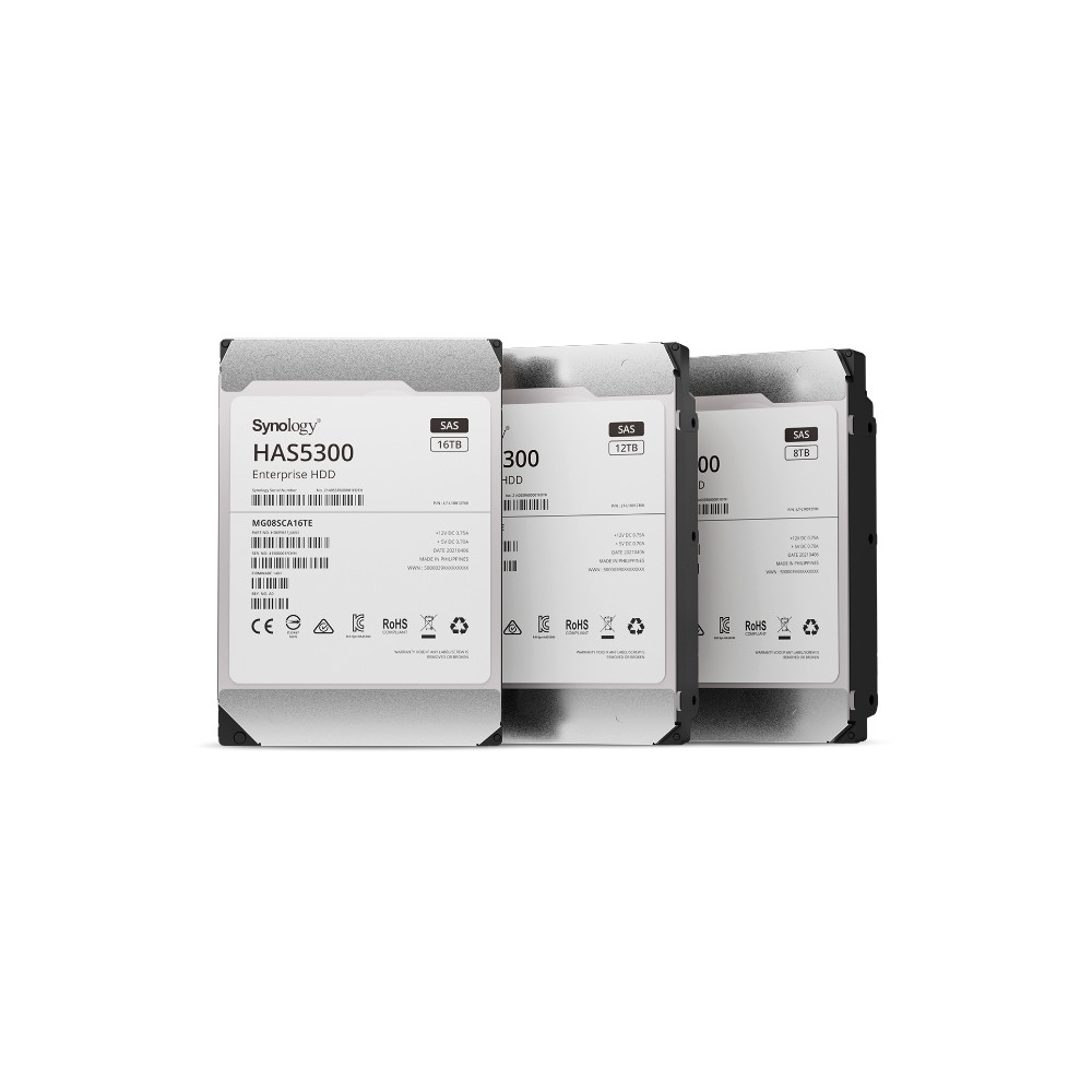 Disque Dur Synology HAS5300-16T 16 To SAS Neuf