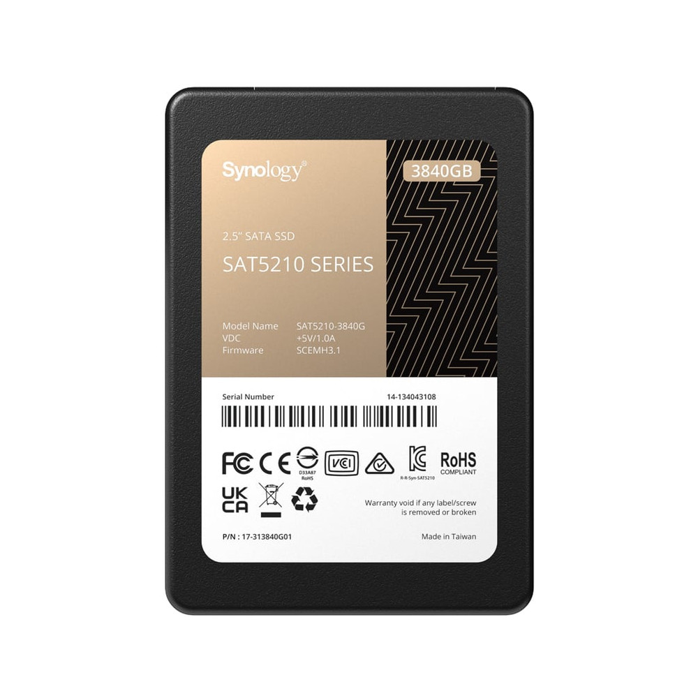 Synology SSD 2.5" SATA 3840GB - Performance Pro
