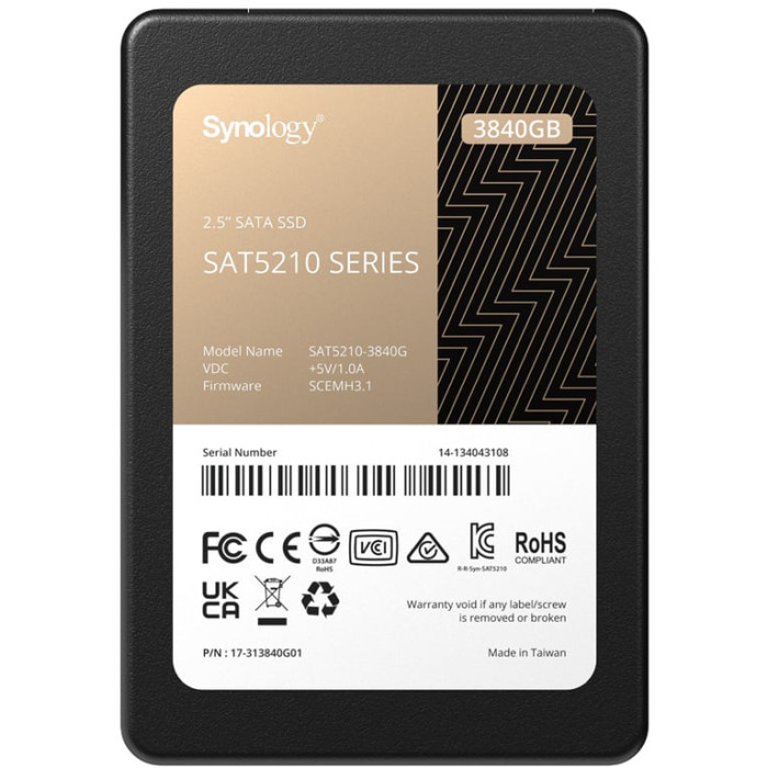 Synology SSD 2.5" SATA 3840GB - Performance Pro