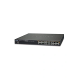 HPOE-1200G network switch Managed Gigabit Ethernet (10/100/1000) Black 1U Power over Ethernet (PoE)