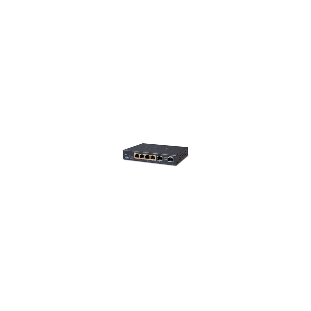 Commutateur Gigabit Ethernet GSD-604HP - Planet