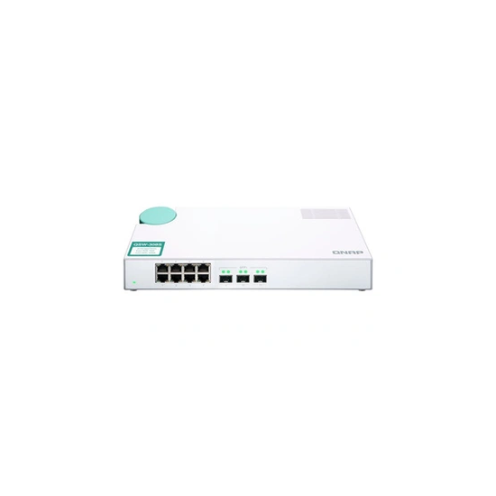 QSW-308S - Commutateur - non géré - 3 x 10 Gigabit SFP+ + 8 x 10/100/1000 - de bureau