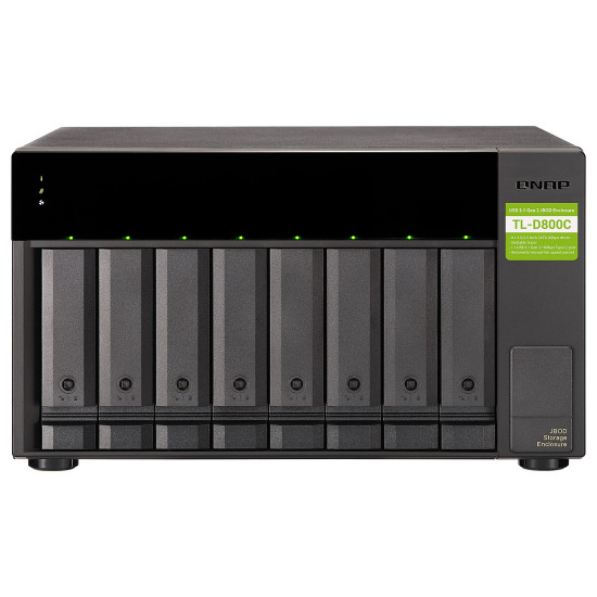 QNAP TL-D800C - Boitier RAID 8 Baies USB-C