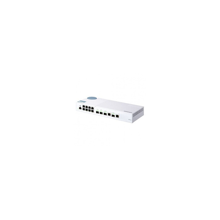QSW-M408-2C - Commutateur - Géré - 2 x 10 Gigabit SFP+ + 2 x combo 10 gigabits SFP+ + 8 x 10/100/1000 - de bureau