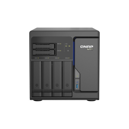 QNAP TS-h686 NAS Tower Intel® Xeon® D D-1602 8 Go DDR4 0 To QuTS hero Noir - Neuf
