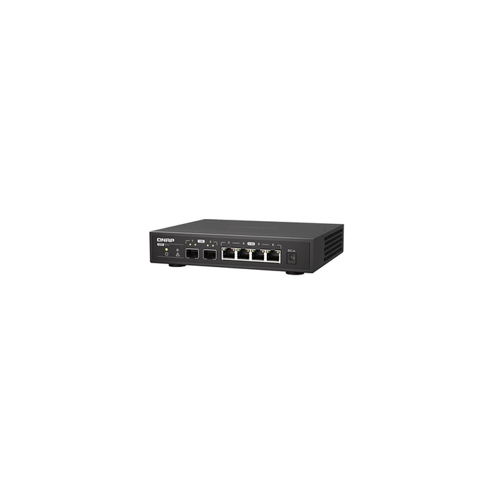QSW-2104-2S - Commutateur - non géré - 2 x 10 Gigabit SFP+ + 4 x 2.5GBase-T - de bureau