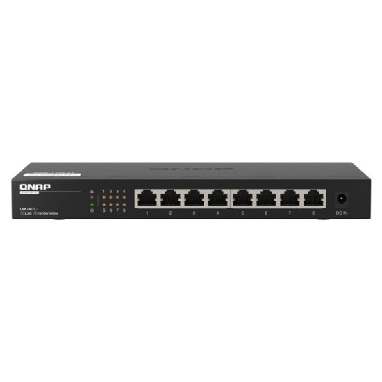 Switch Multi-Giga - QNAP - QSW-1108-8T - 8 ports RJ45 - Non géré - 25GbE
