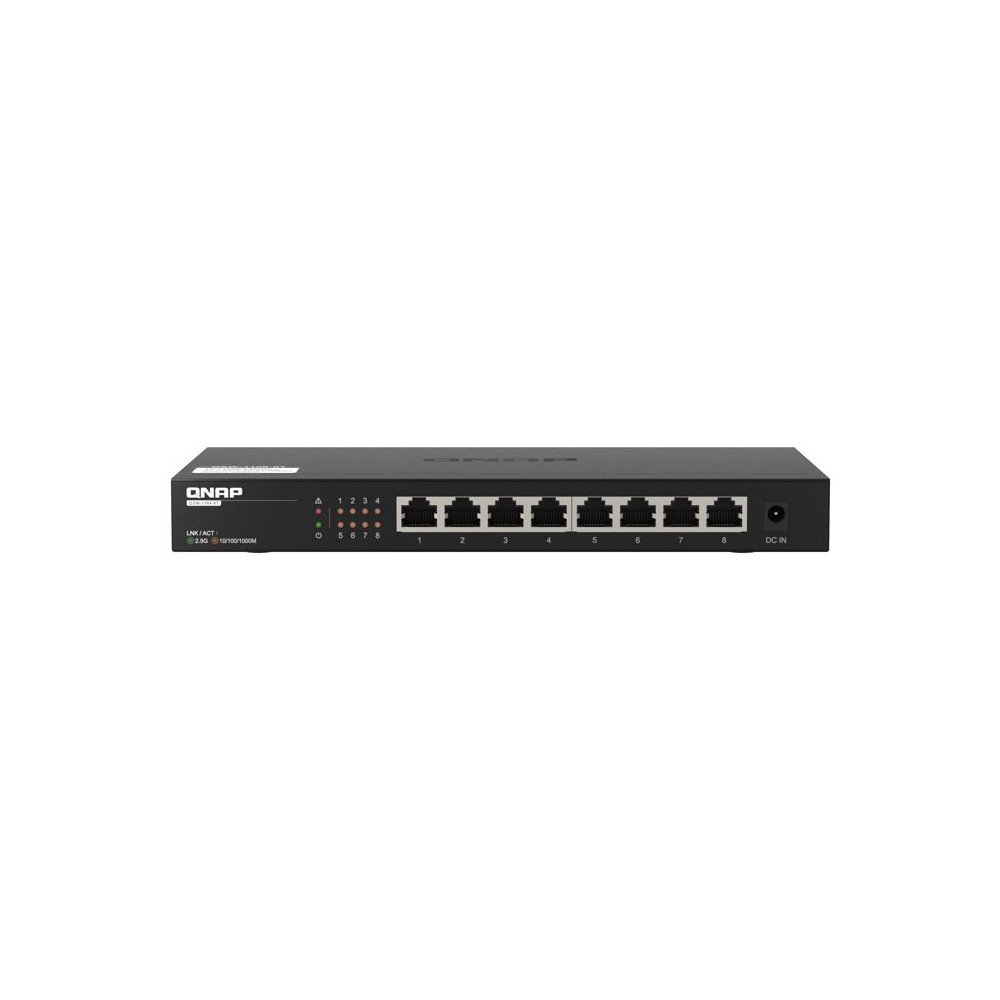 Switch Multi-Giga - QNAP - QSW-1108-8T - 8 ports RJ45 - Non géré - 25GbE