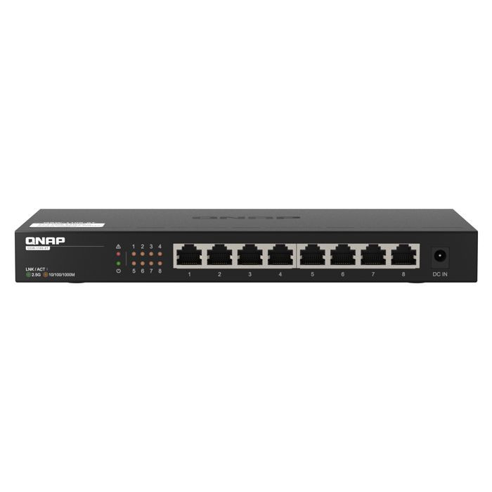 Switch Multi-Giga - QNAP - QSW-1108-8T - 8 ports RJ45 - Non géré - 25GbE