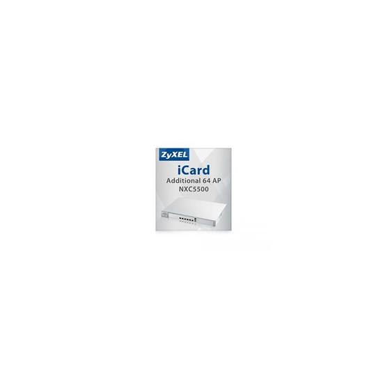 E-iCard - Licence de mise à niveau - 64 points d'accès - pour Zyxel NXC5500
