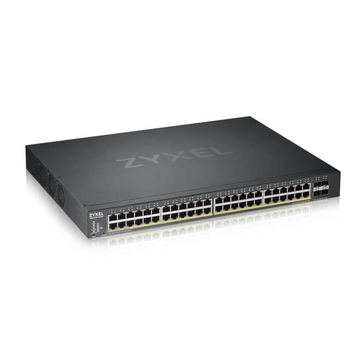 ZYXEL Commutateur Ethernet XGS1930-52HP 48 Ports Gérable - 2 Couche supportée - Modulaire - Paire torsadée fibre optique
