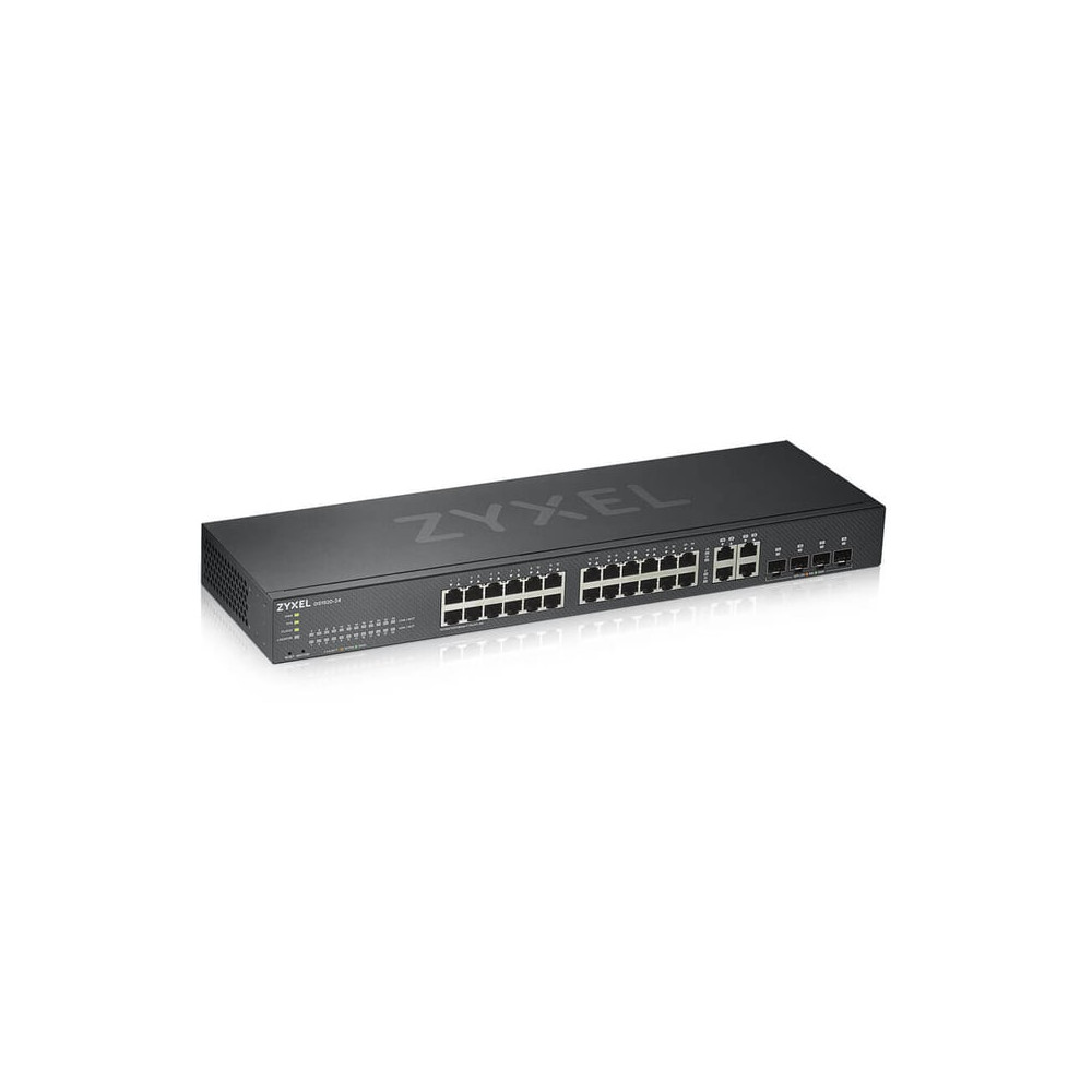 Zyxel GS1920-24V2 Switch Gigabit Ethernet Noir Neuf