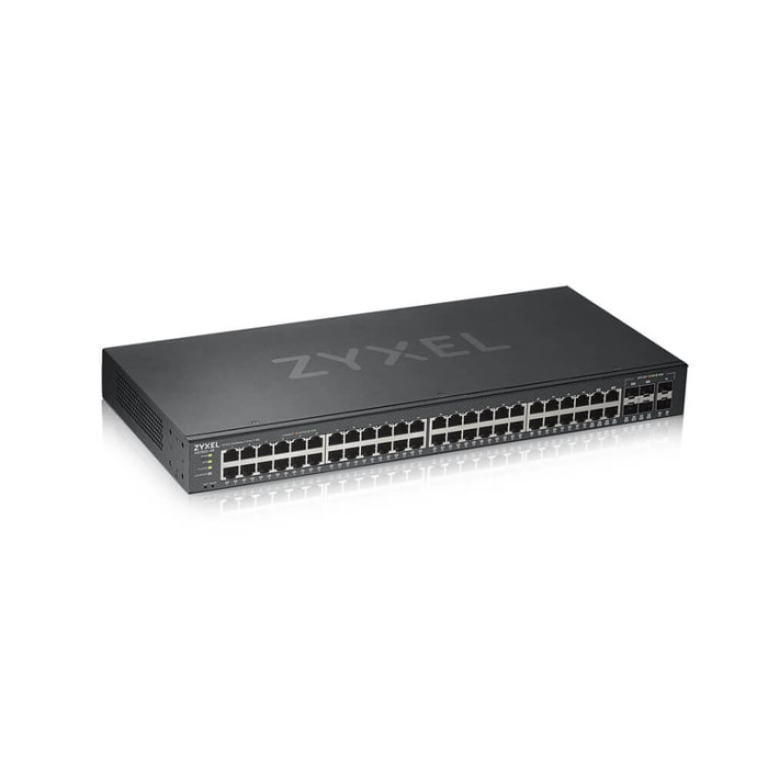 Zyxel GS1920-48V2 Géré Gigabit Ethernet (10/100/1000) Noir - Neuf