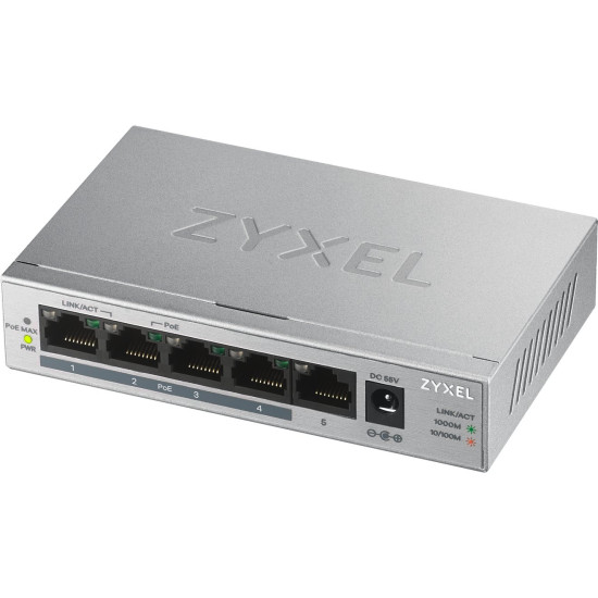 Zyxel GS1005HP Switch Gigabit Ethernet PoE
