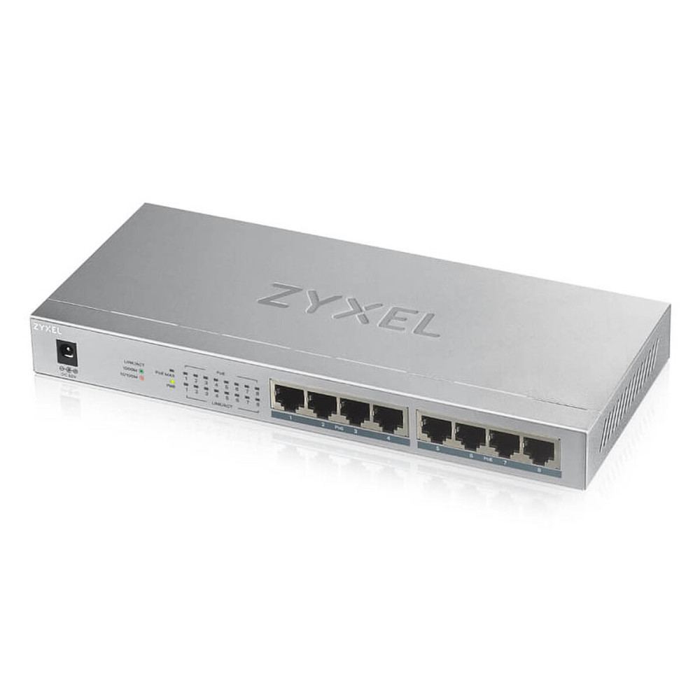 Switch ZyXEL GS1008HP - 8 Ports PoE+