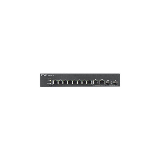 GS2220-10 - Commutateur - Géré - 8 x 10/100/1000 + 2 x SFP Gigabit combiné - Montable sur rack, fixation murale