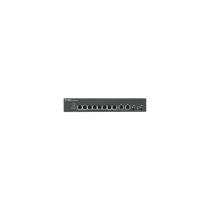 GS2220-10 - Commutateur - Géré - 8 x 10/100/1000 + 2 x SFP Gigabit combiné - Montable sur rack, fixation murale