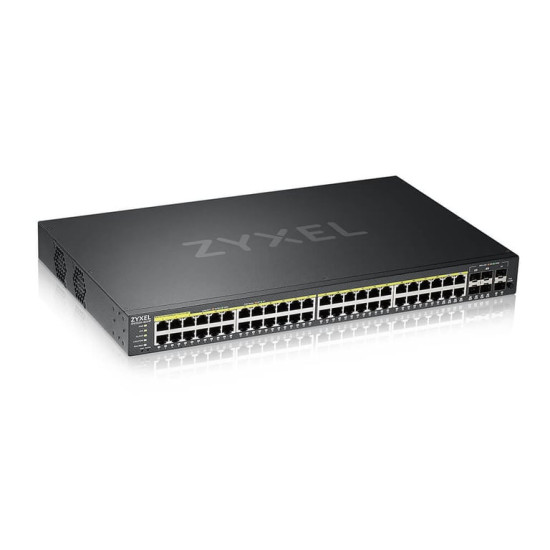 Zyxel GS2220-50HP-GB0101F commutateur réseau Géré L2 Gigabit Ethernet (10/100/1000) Connexion Ethernet, supportant l'alimentatio