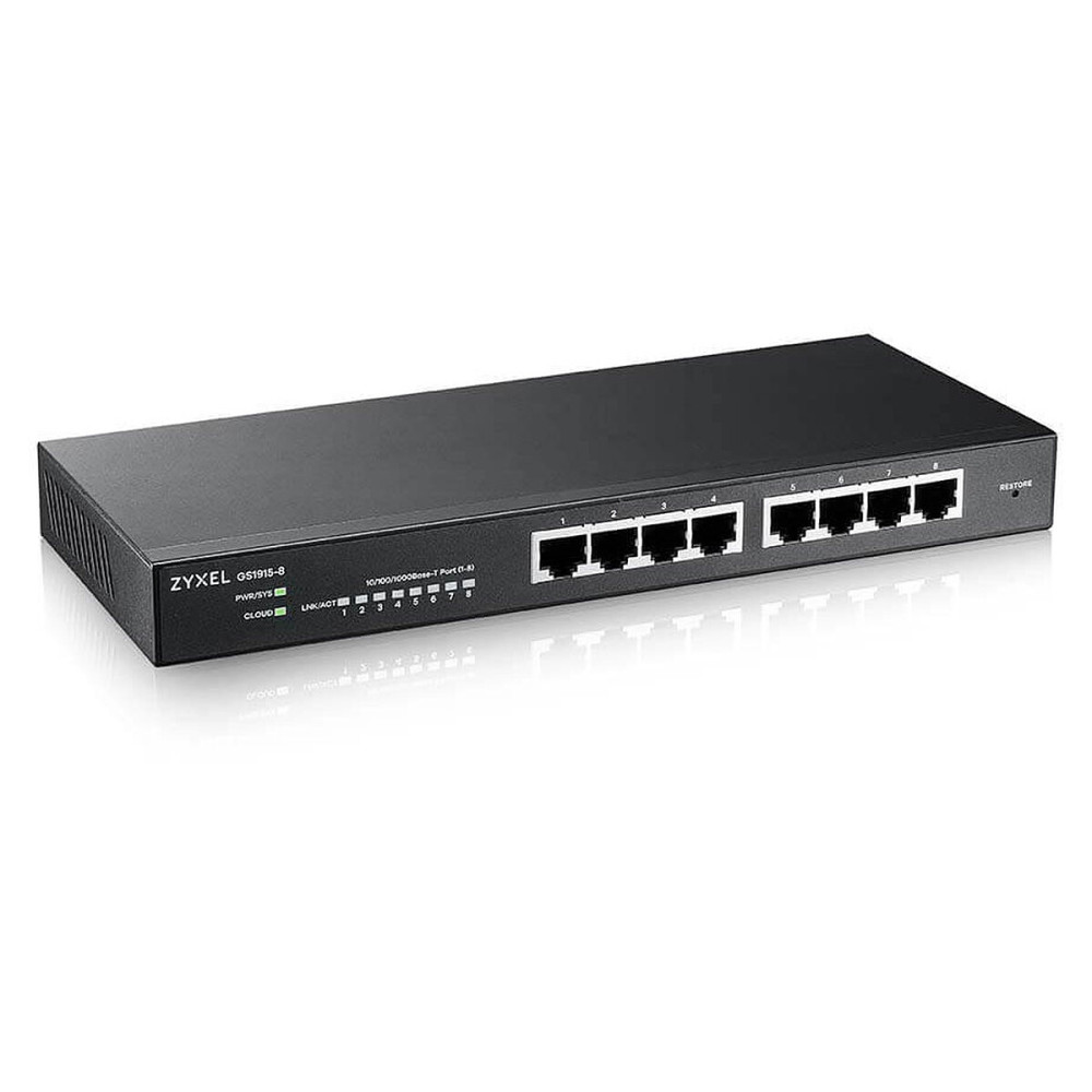 ZyXEL GS1915-8 Switch 8 Ports 100/1000 Mbps