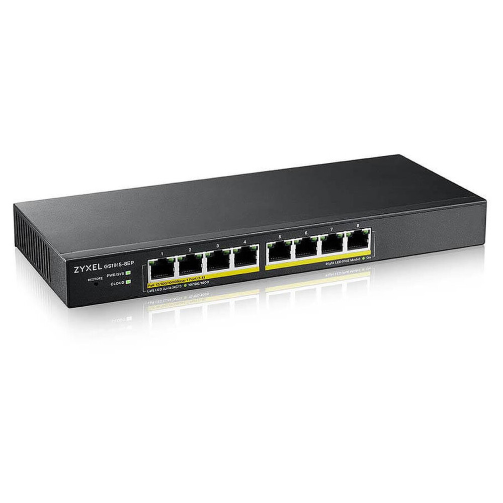 ZyXEL GS1915-8EP - Switch Smart 8 Ports PoE+