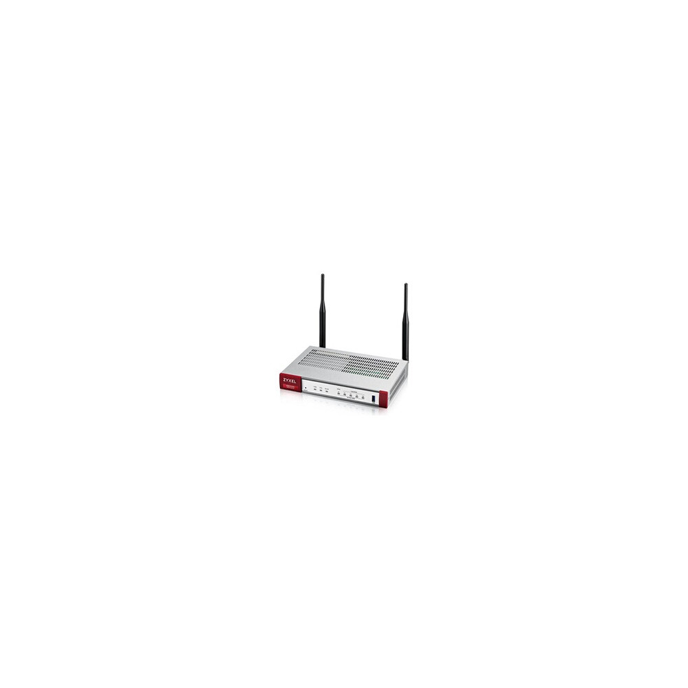 ZyWALL USG FLEX 100AX - Firewall - avec pack de protection UTM de 1 an - 4 ports - 1GbE - Wi-Fi 6 - 2.4 GHz, 5 GHz - géré par le
