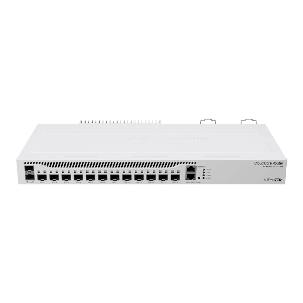 Mikrotik CCR2004-1G-12S+2XS - Routeur Performant