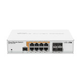 Commutateur réseau - MIKROTIK - CRS112-8P-4S-IN - 8 ports RJ-45 - 4 modules SFP - PoE