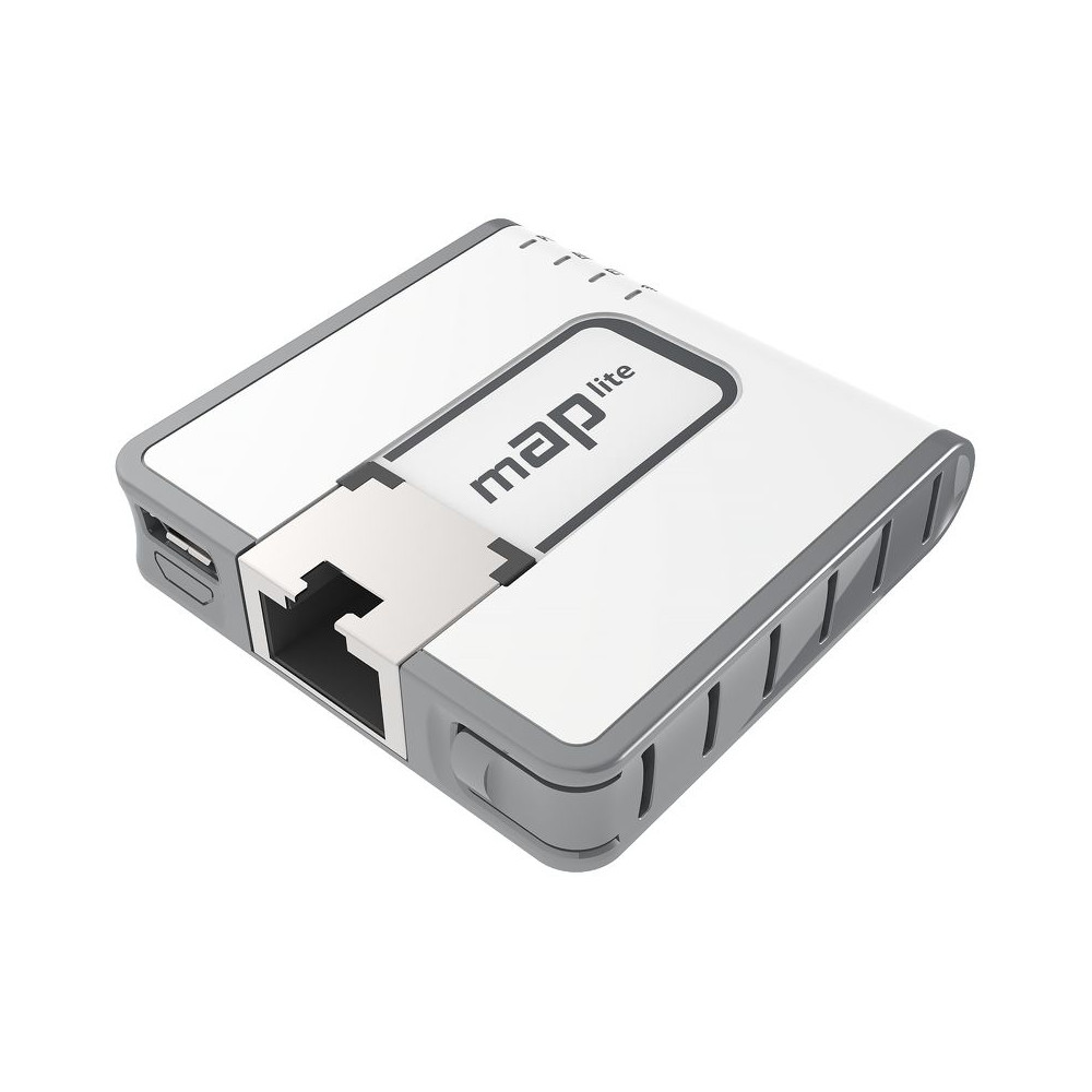 Mikrotik mAP lite Blanc - Routeur Ethernet PoE Neuf