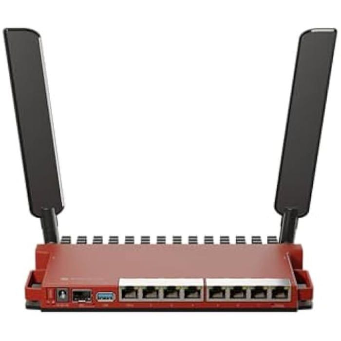 Mikrotik L009UiGS-2HaxD-IN routeur sans Fil Gigabit Ethernet Monobande (24 GHz) Rouge
